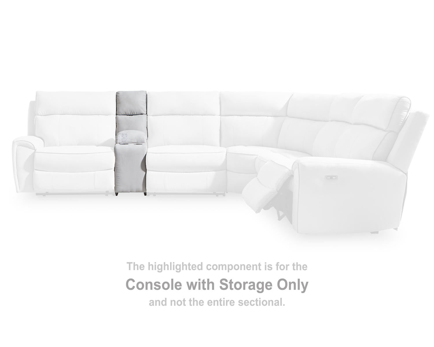 Social Pointe Console with Storage
