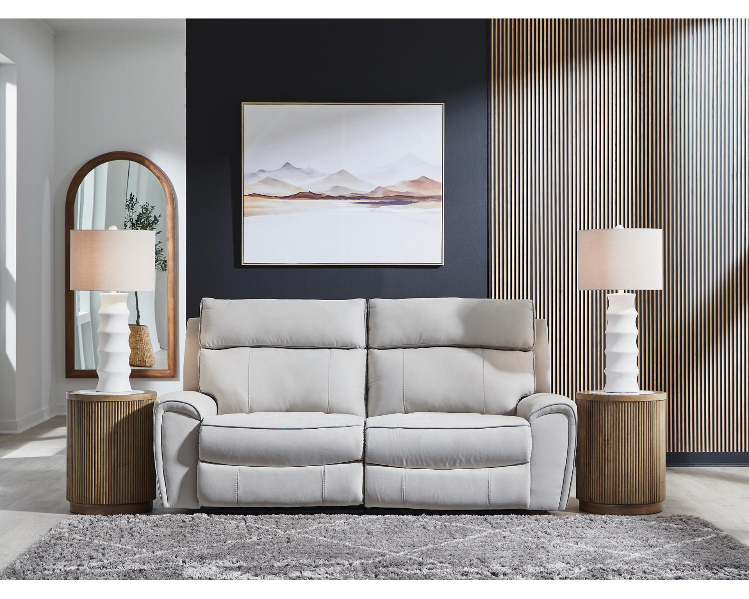 Social Pointe 2-Piece Reclining Loveseat