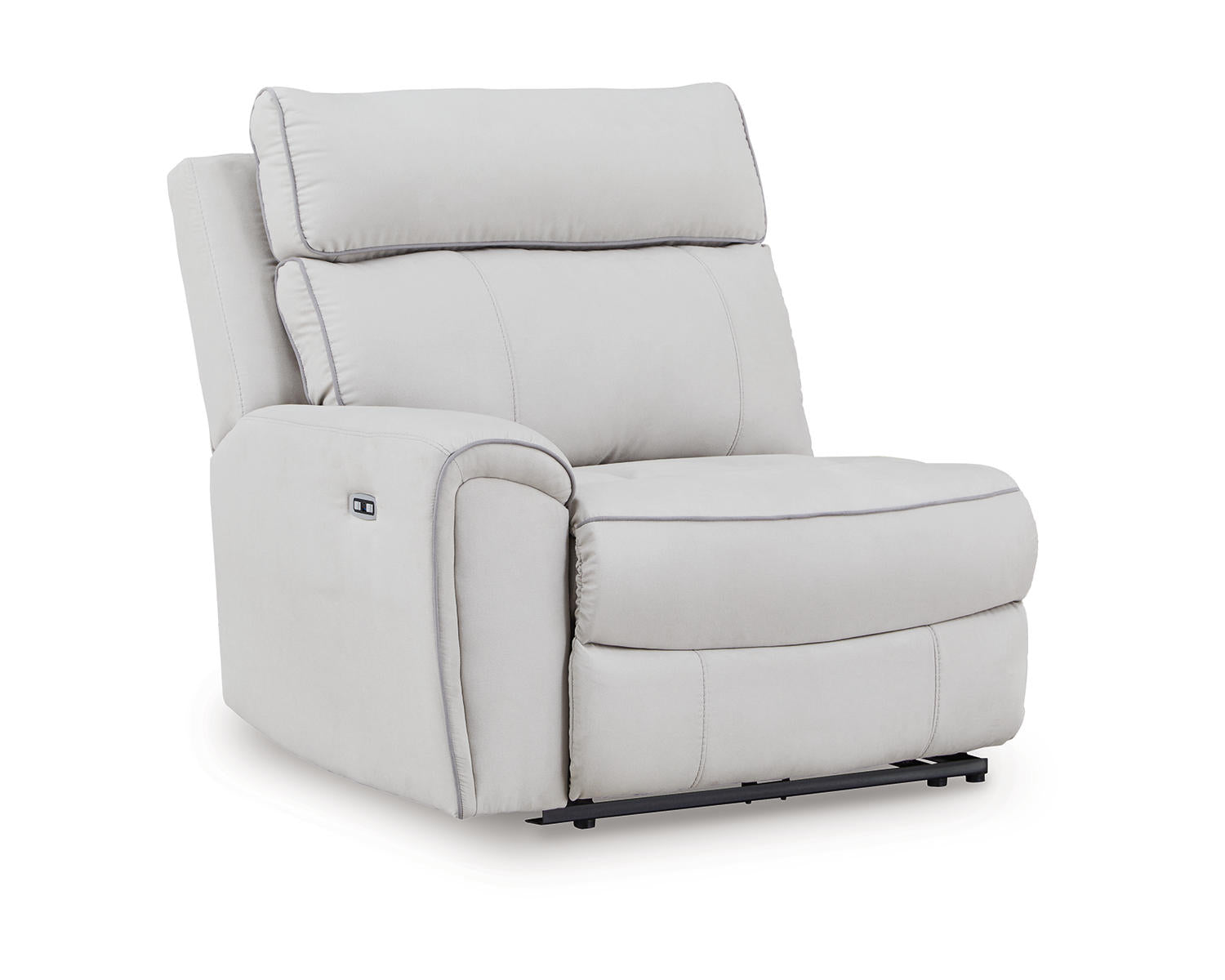 Social Pointe Left-Arm Facing Power Recliner