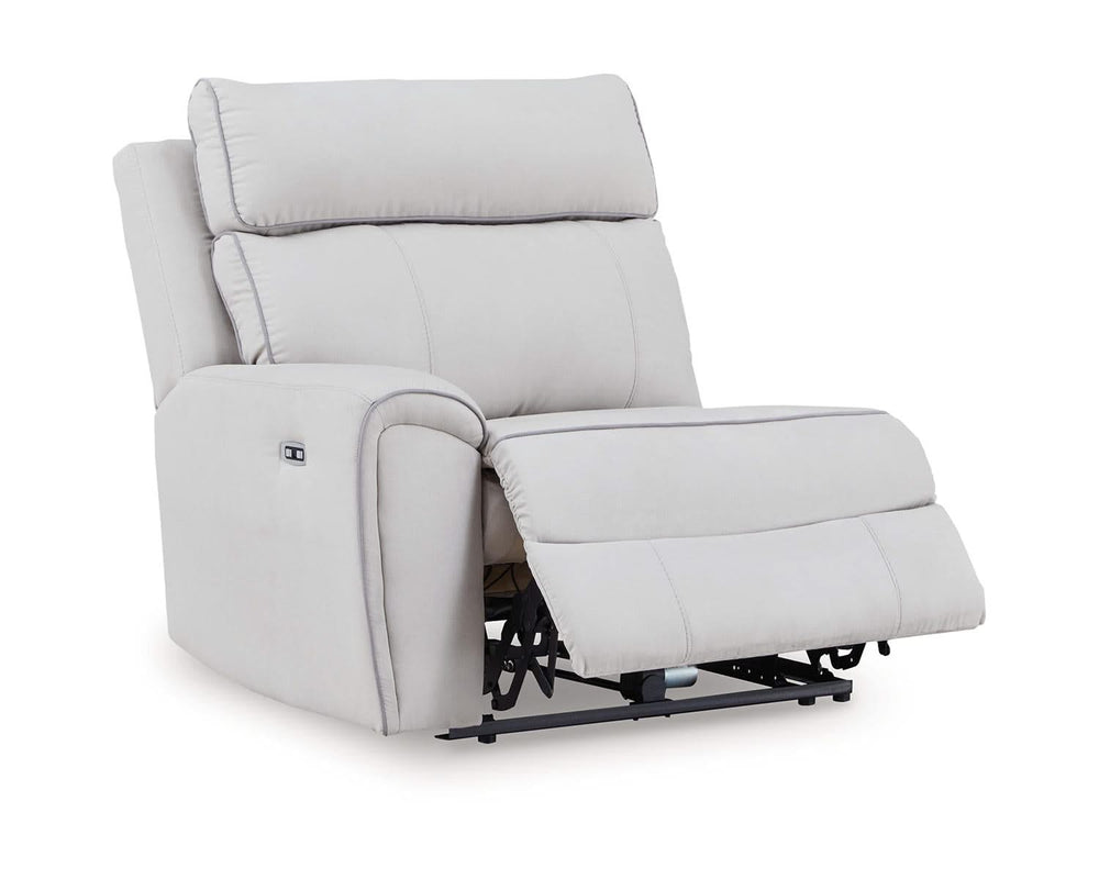 Social Pointe Left-Arm Facing Power Recliner