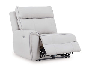 Social Pointe Left-Arm Facing Power Recliner