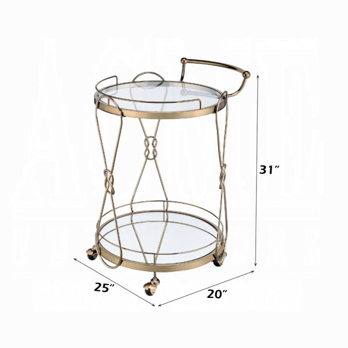 Zekera Serving Cart
