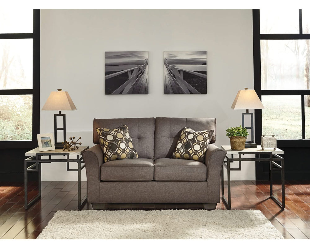 Sofá y loveseat Tibbee con chaise longue