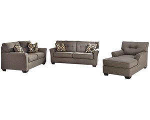 Sofá y loveseat Tibbee con chaise longue