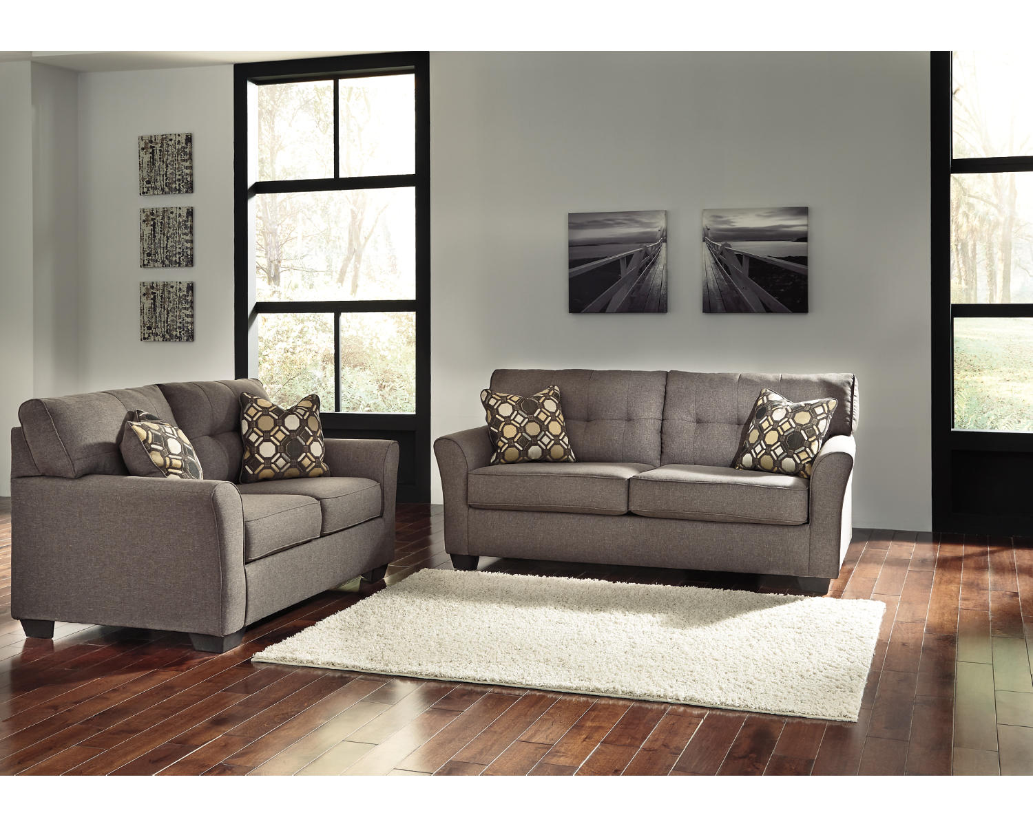 Tibbee Sofa and Loveseat