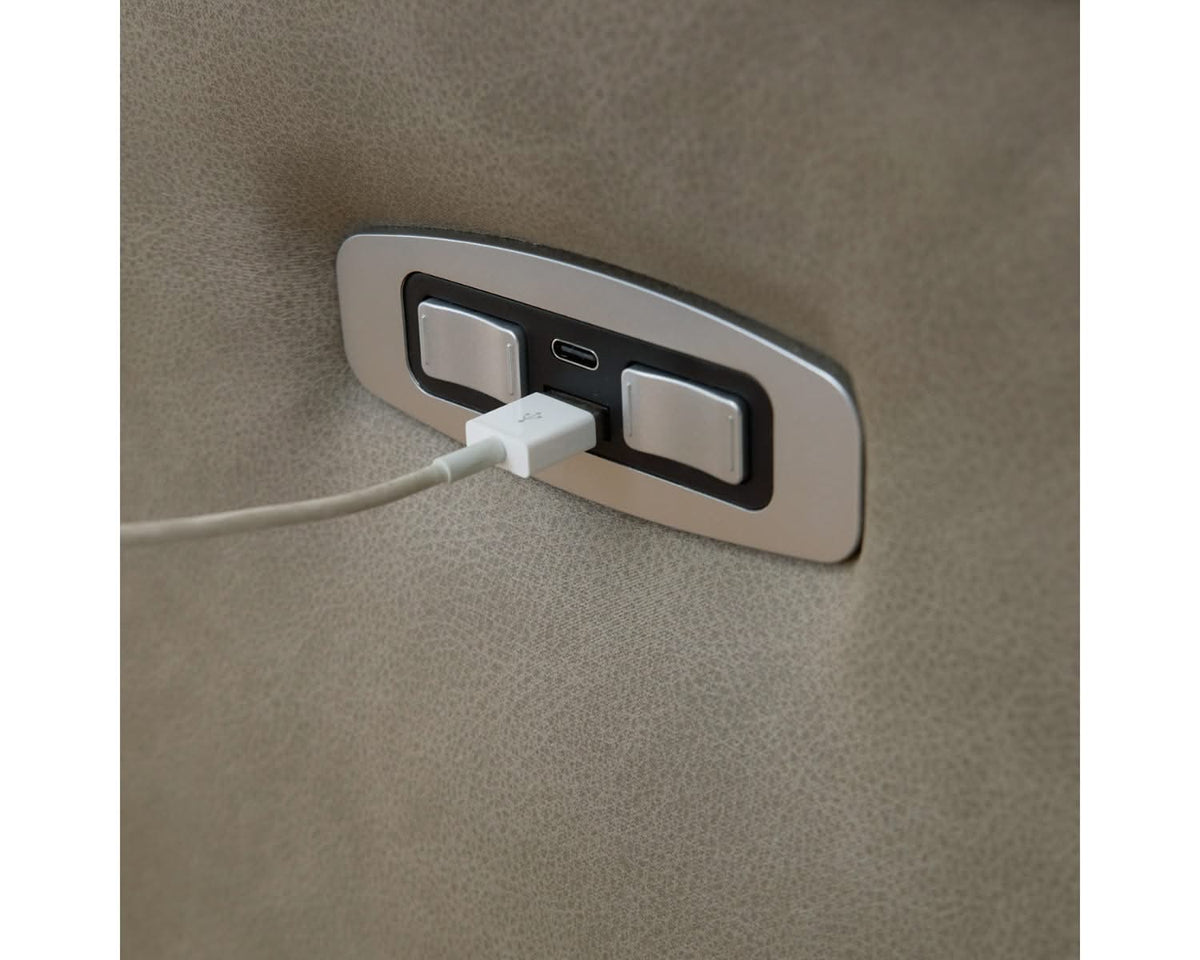 Seccional reclinable eléctrico de 3 piezas Narwhal Place