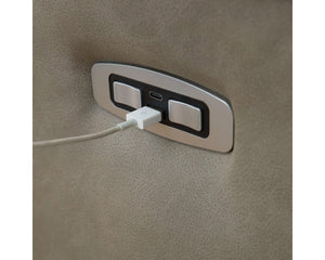 Seccional reclinable eléctrico de 3 piezas Narwhal Place