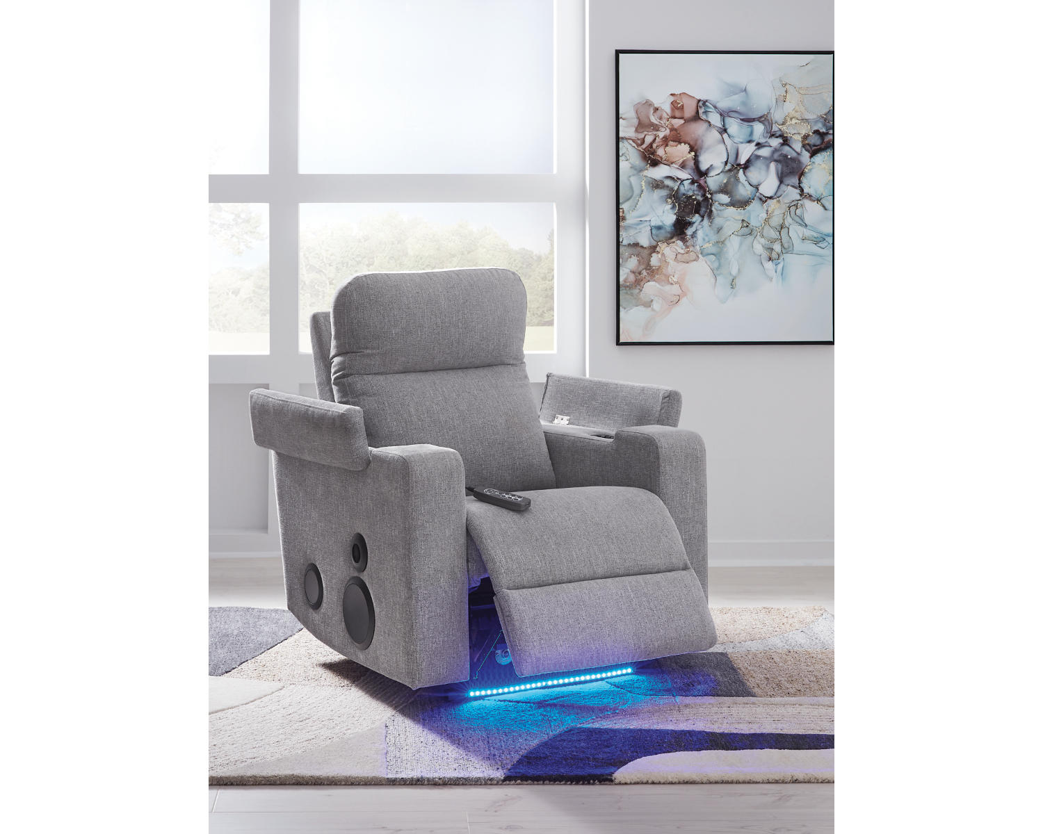 Pineland Power Glider Recliner with Audio System