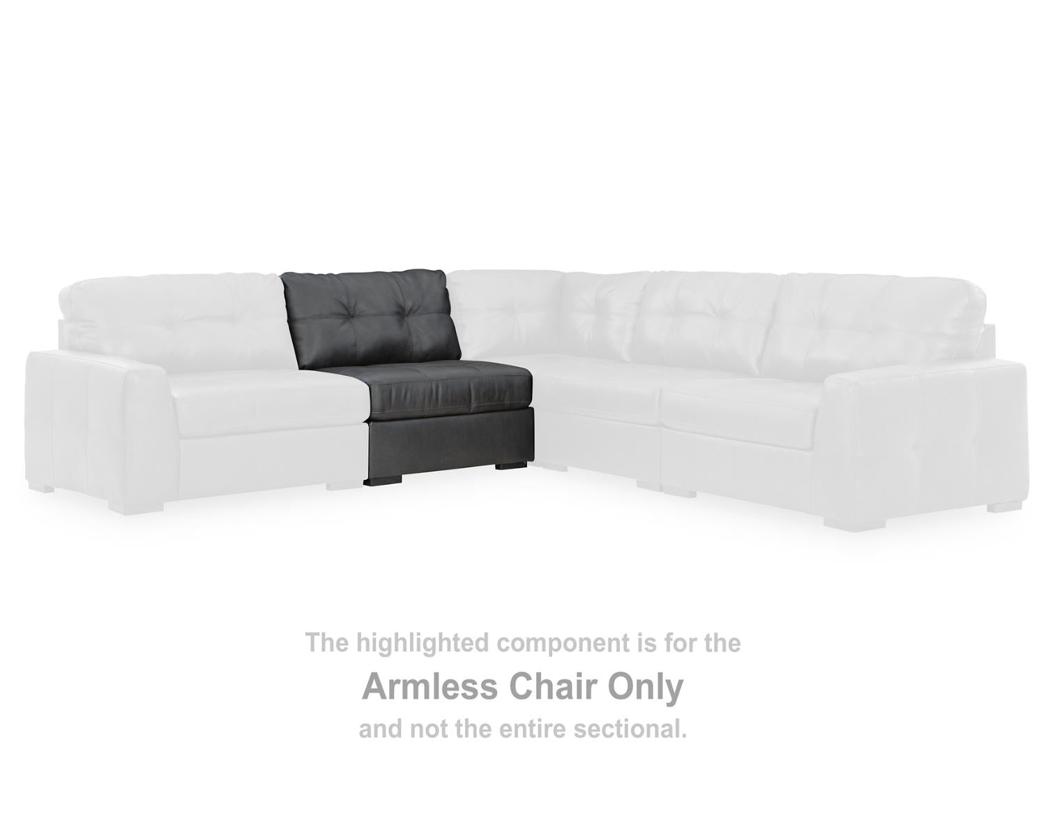 Brindley Pier Armless Chair