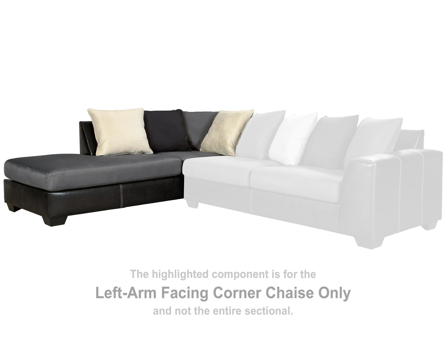 Jacurso Left-Arm Facing Corner Chaise