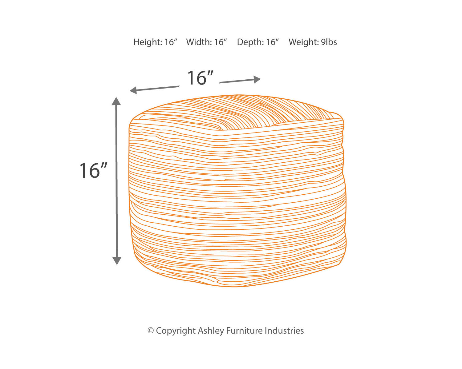 Absalom Pouf