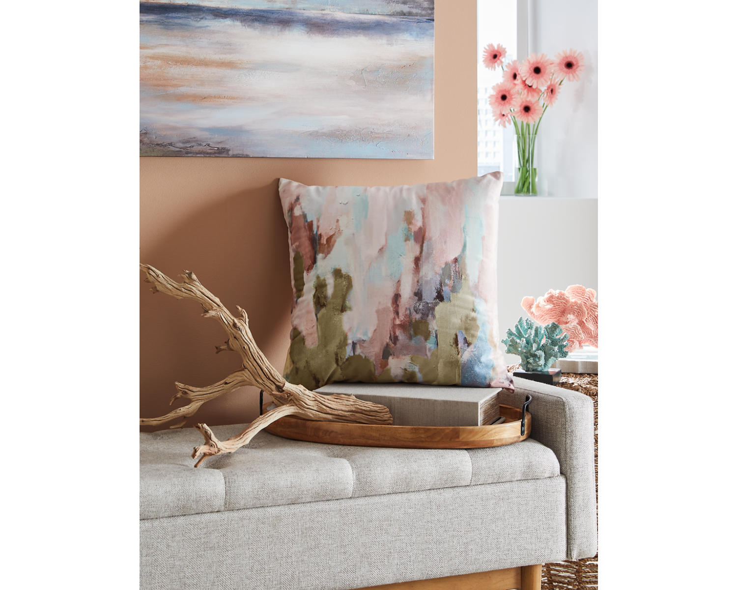 Lauretwood Pillow (Set of 4)