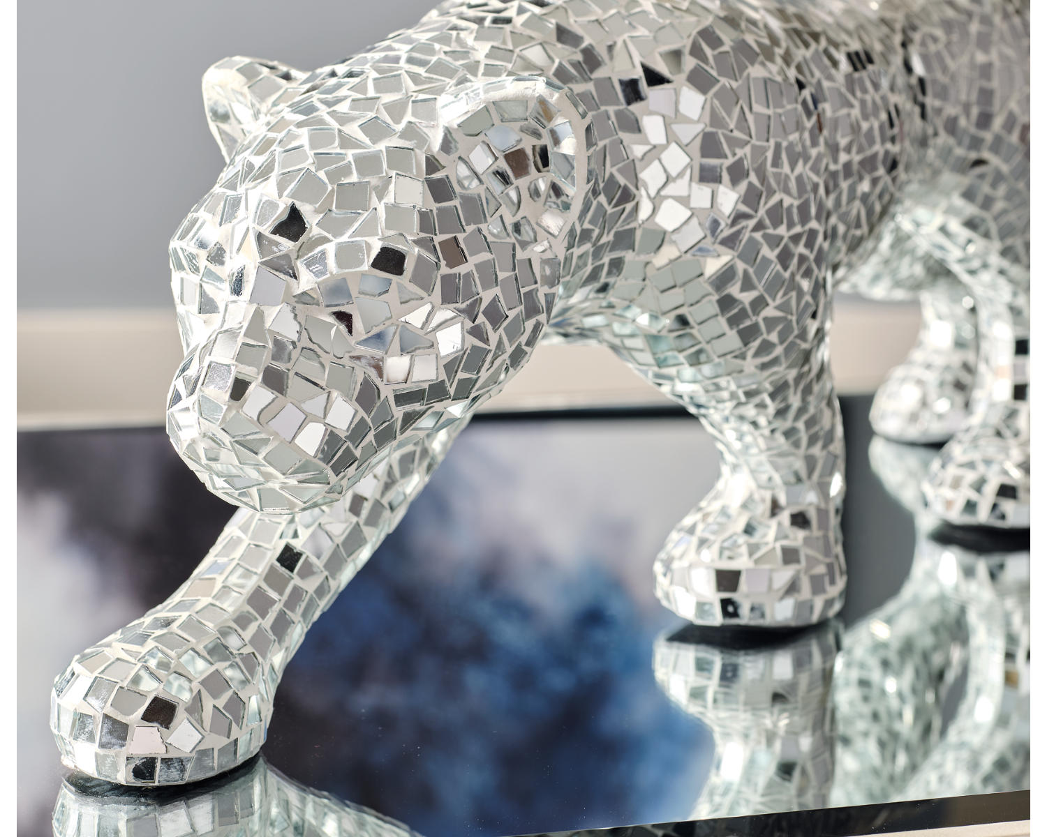 Drice Panther Sculpture