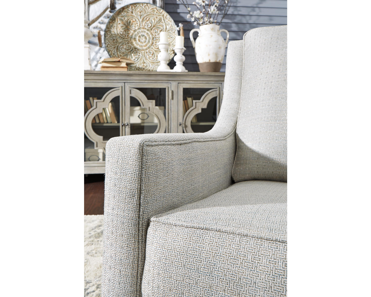 Kambria Swivel Glider Accent Chair
