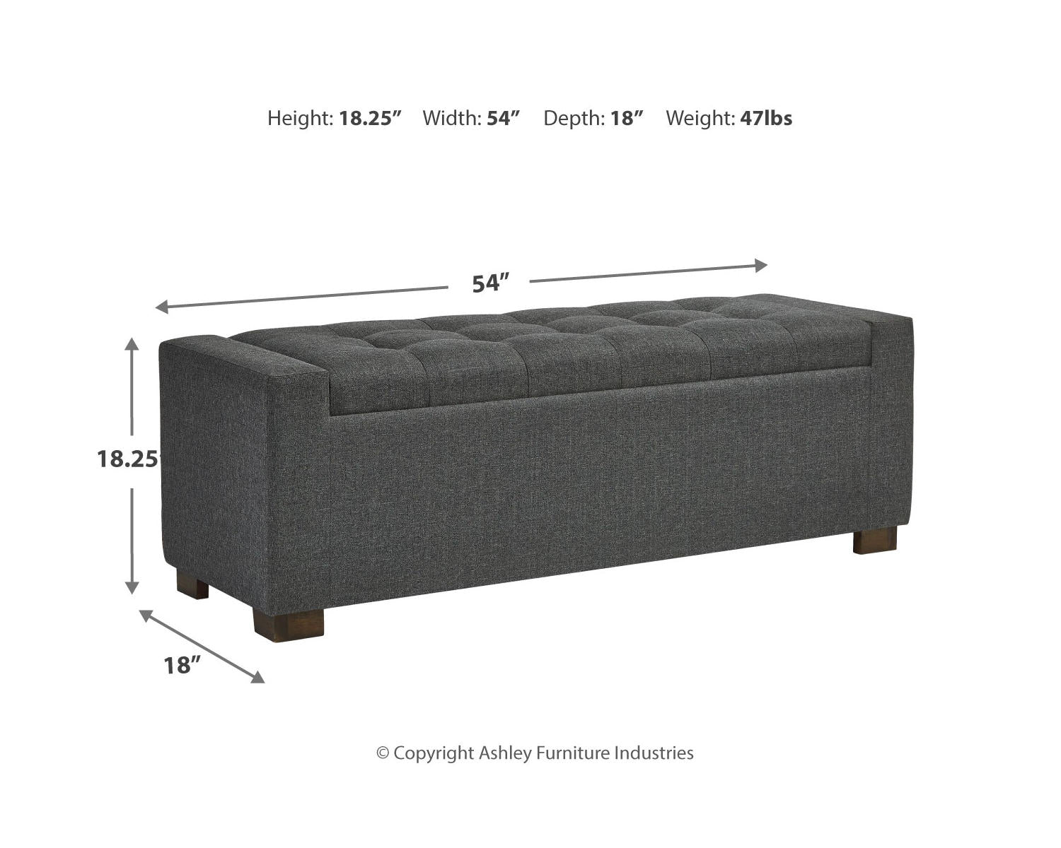 Cortwell Storage Bench