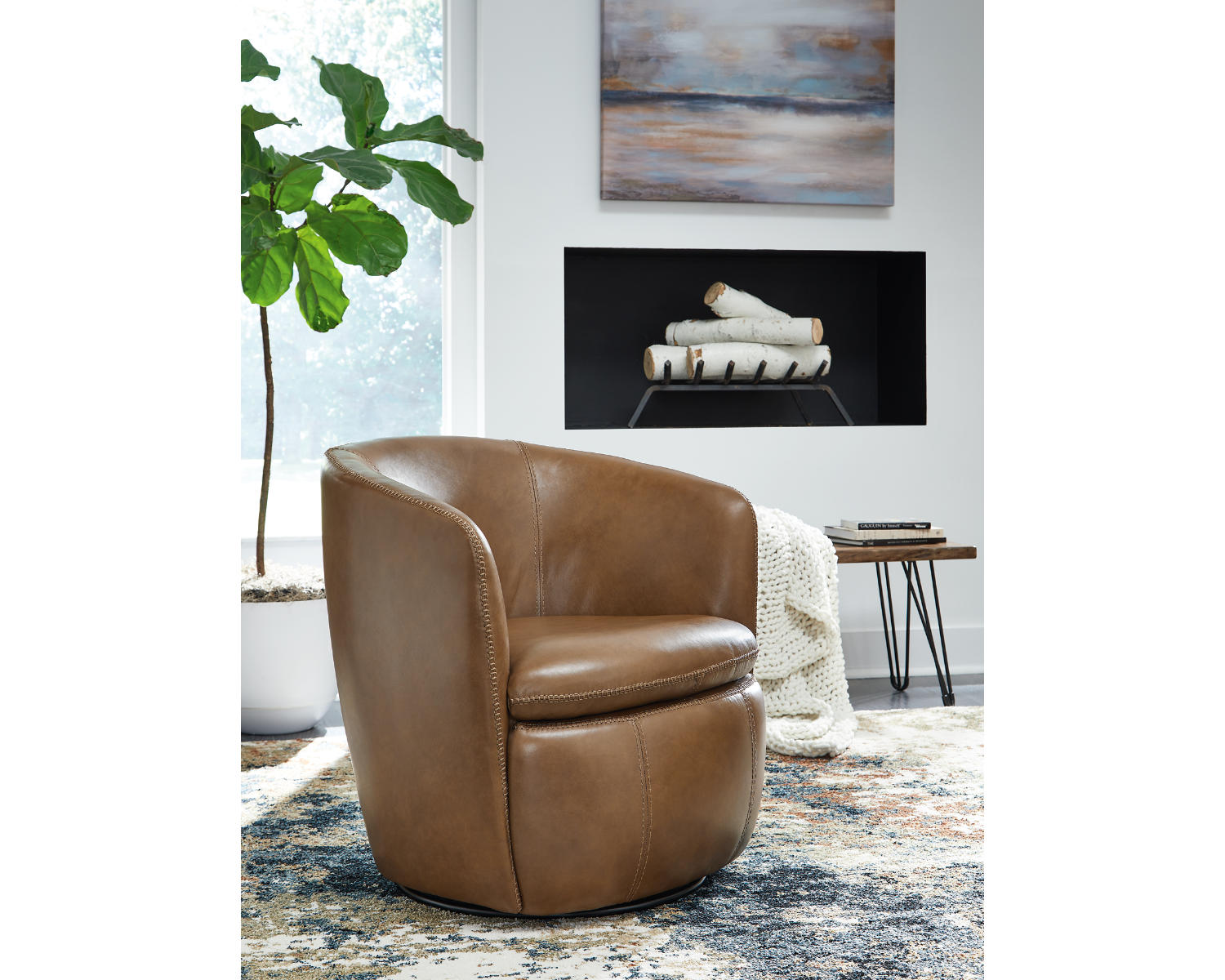 Kierreys Swivel Accent Chair