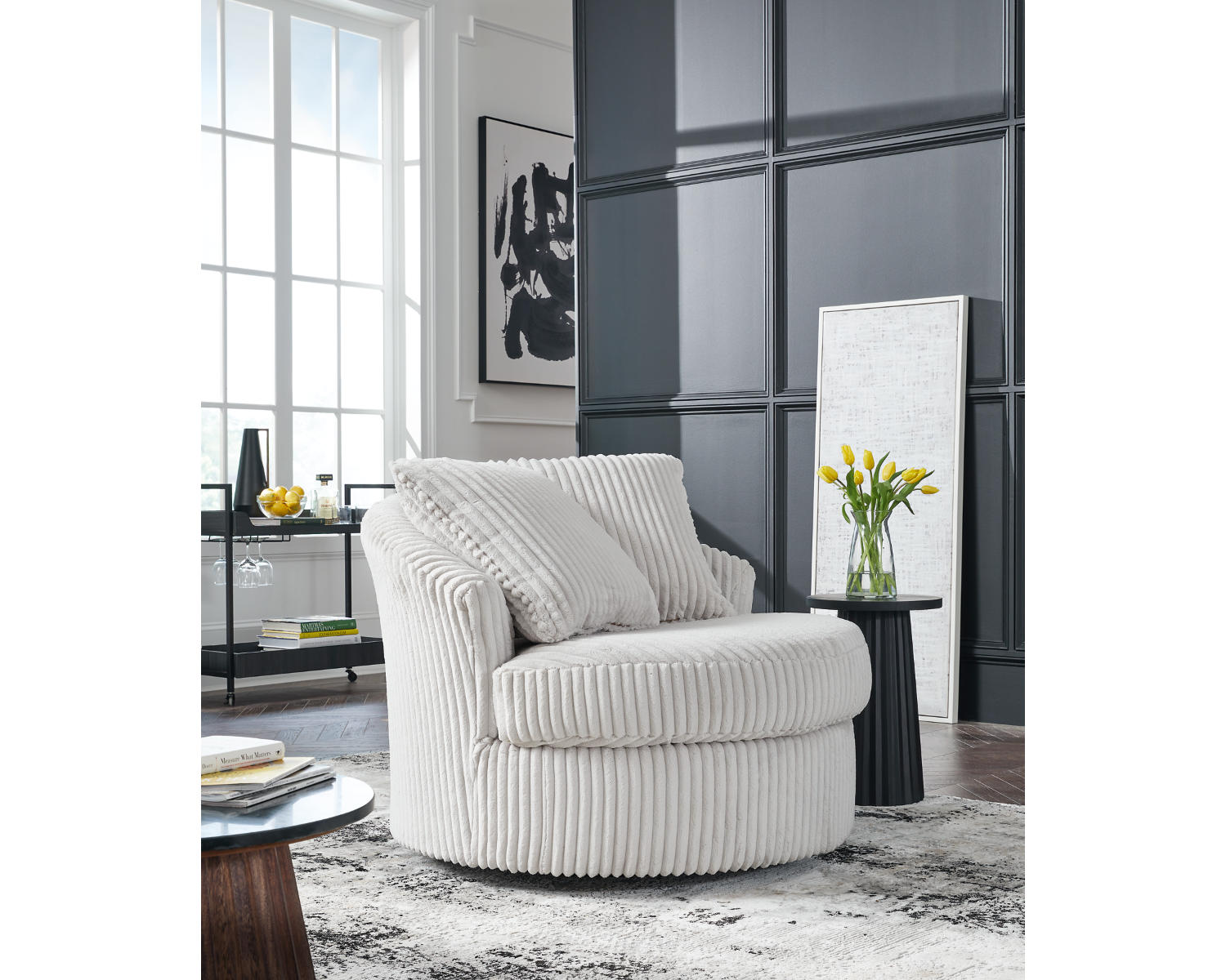 Gramwell Swivel Accent Chair