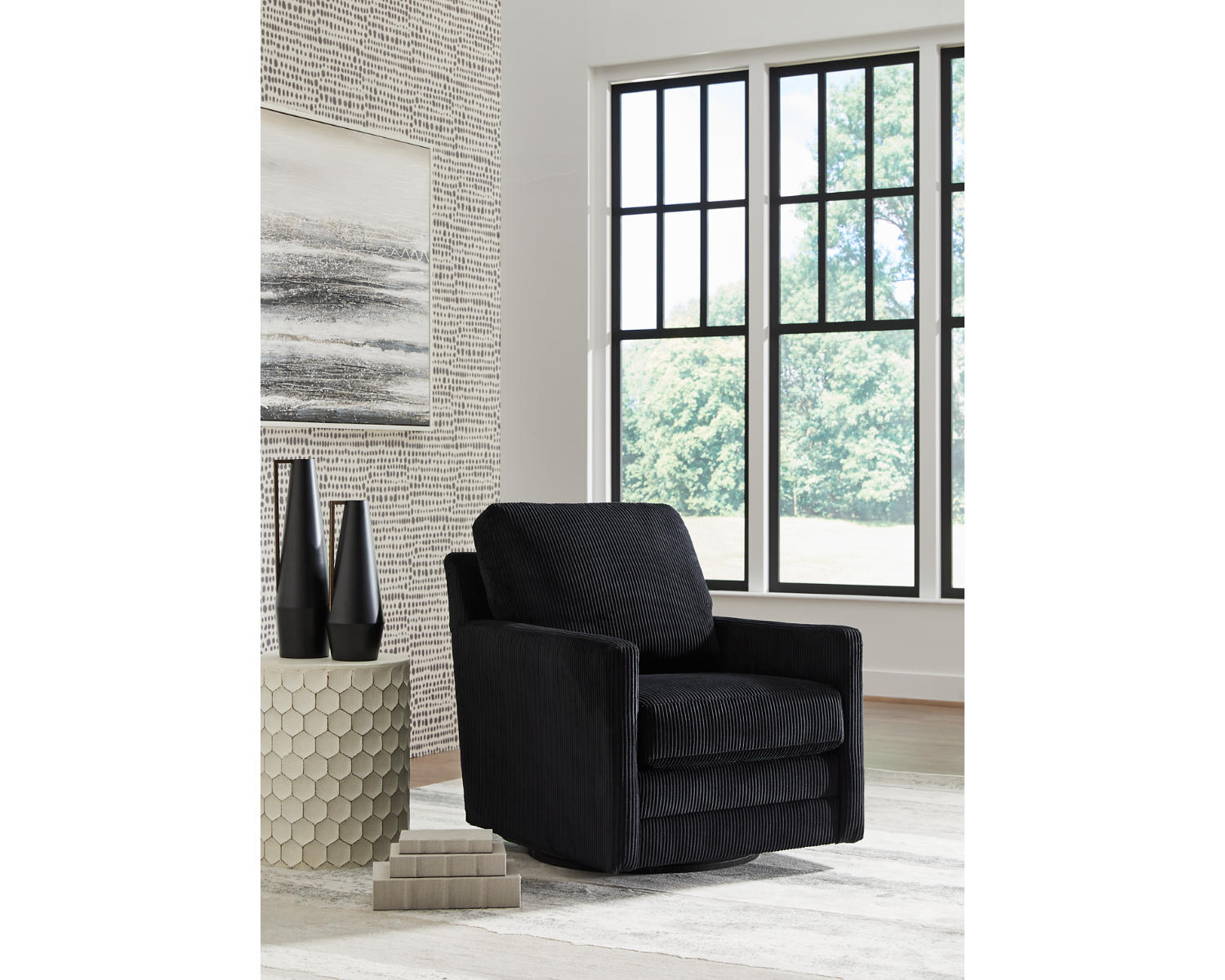 Icaman Swivel Accent Chair