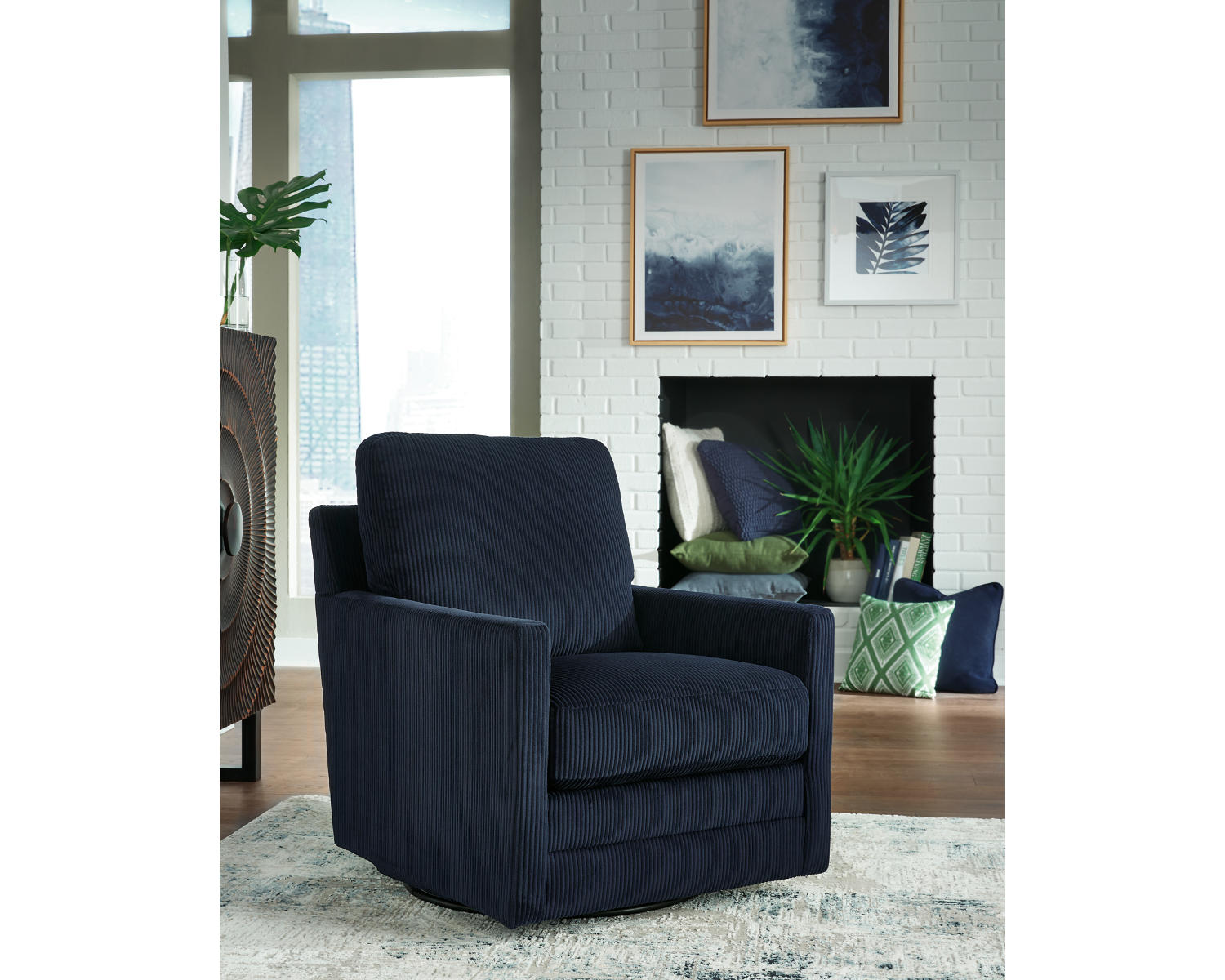 Icaman Swivel Accent Chair