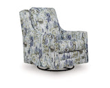 Sillón giratorio deslizante Dustinford