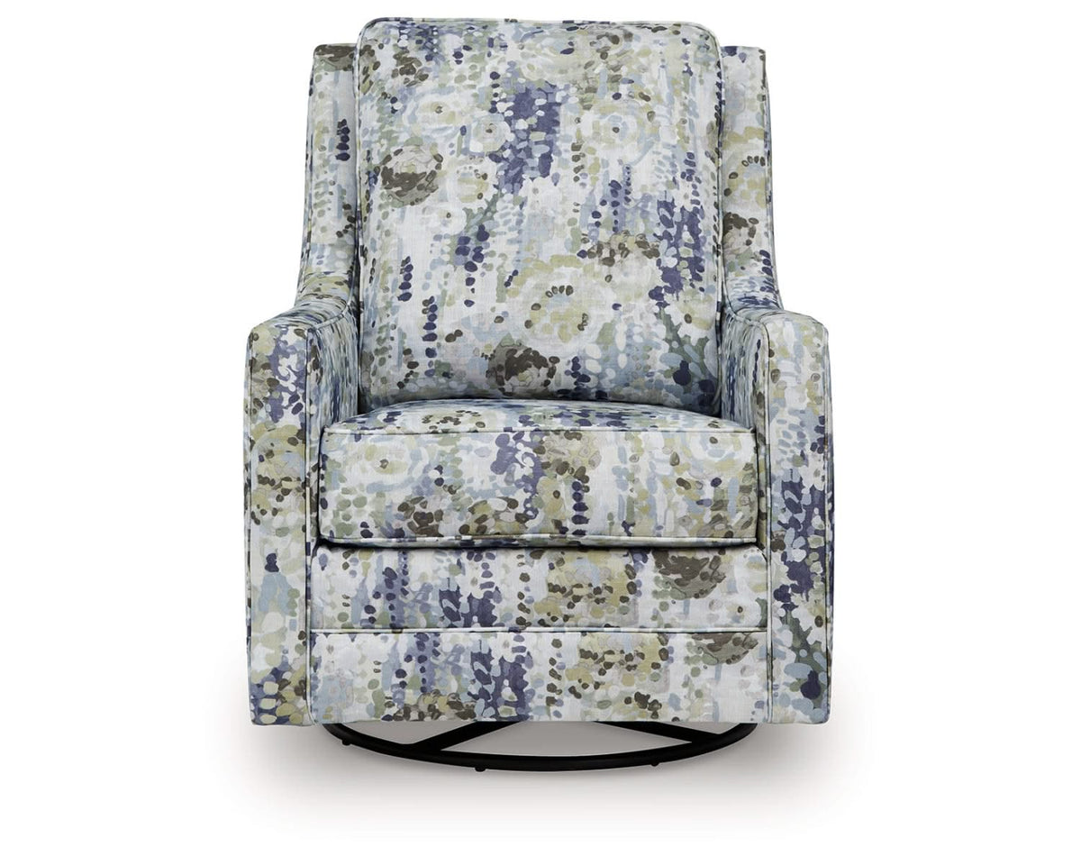 Sillón giratorio deslizante Dustinford
