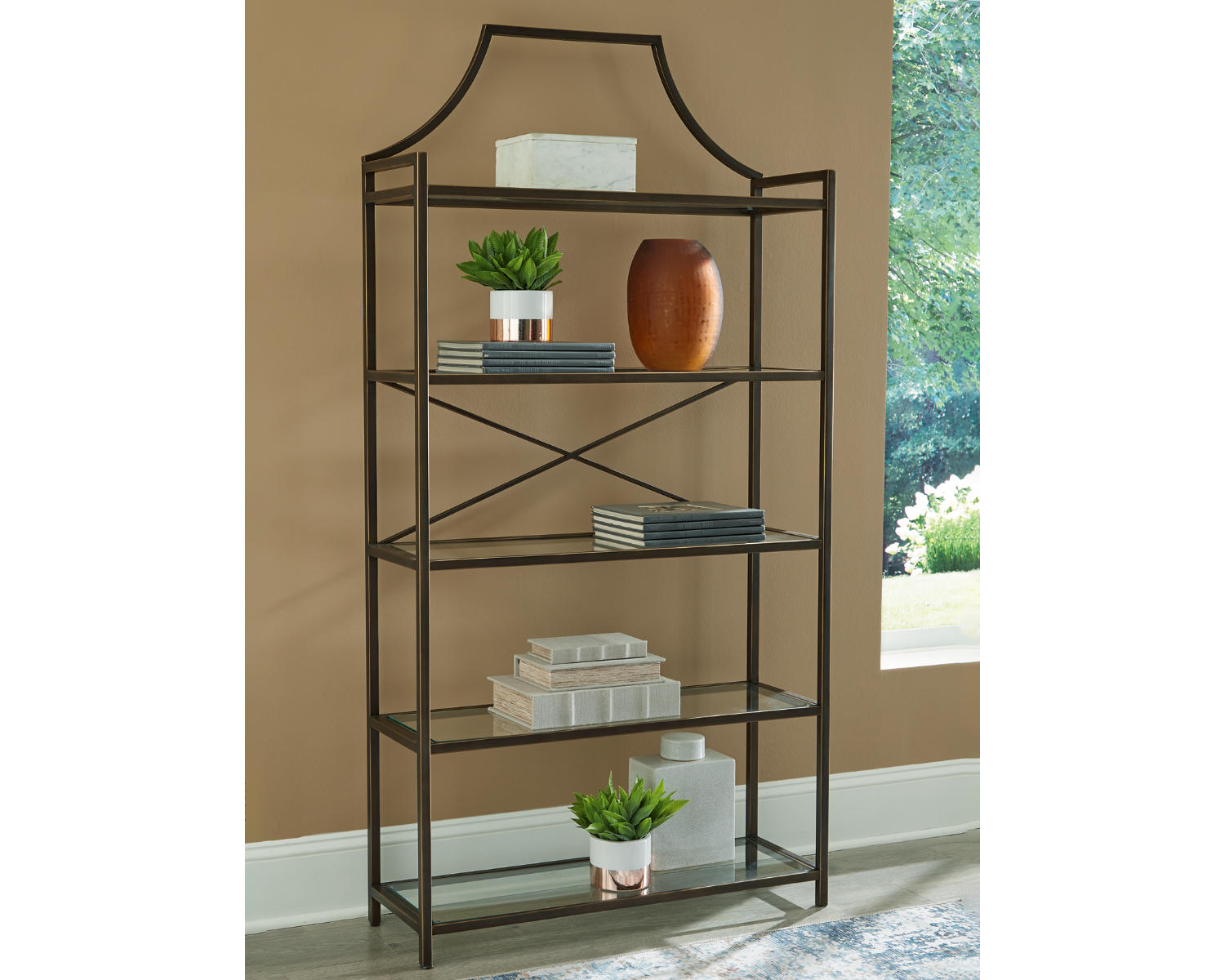 Bernonly 72" Bookcase