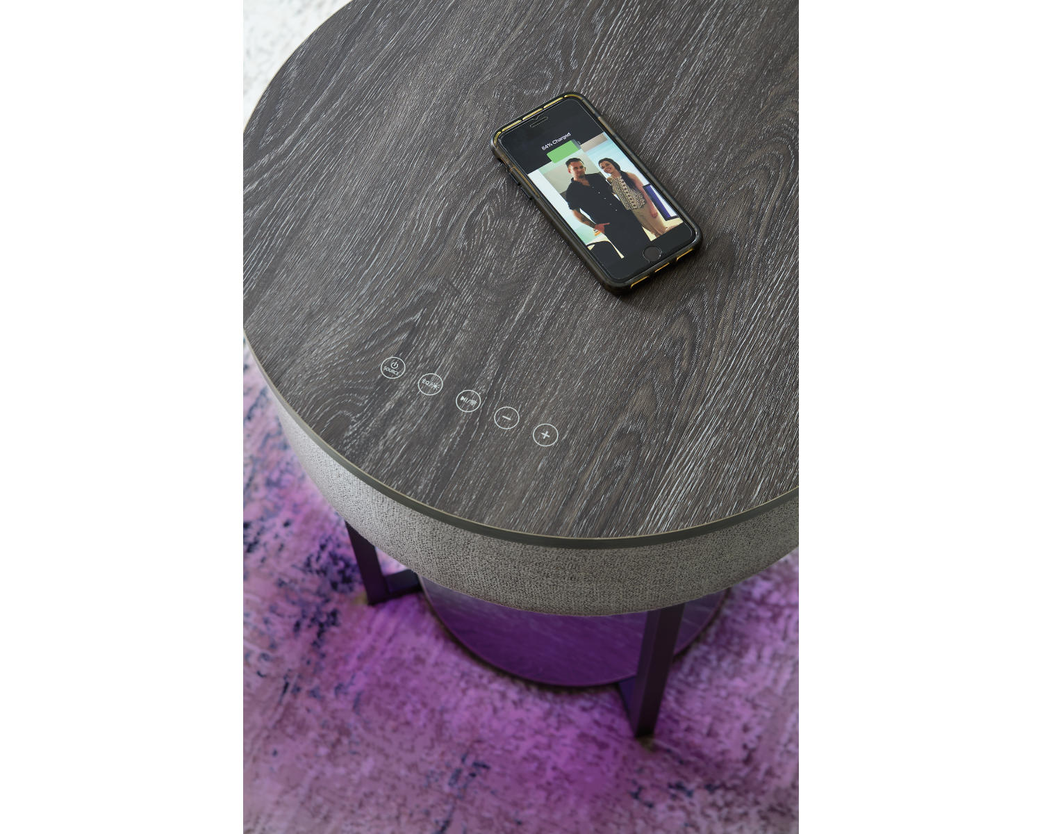 Sethlen Accent Table with Speaker