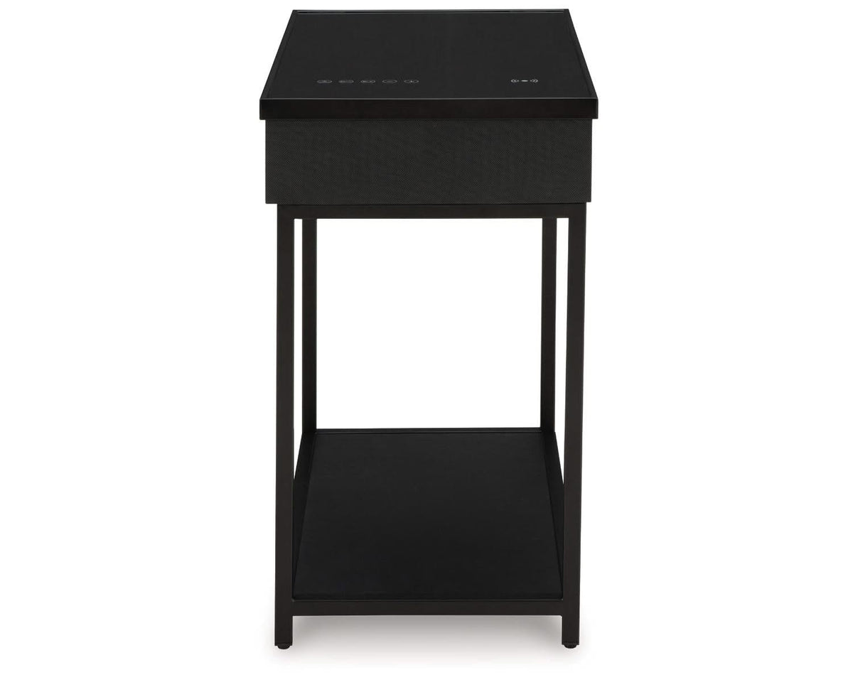 Mesa auxiliar Gemmet con altavoz