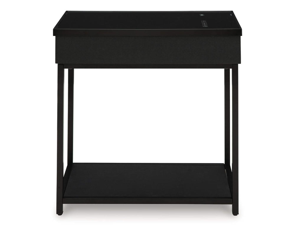 Mesa auxiliar Gemmet con altavoz
