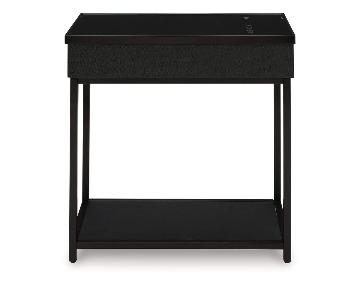 Mesa auxiliar Gemmet con altavoz