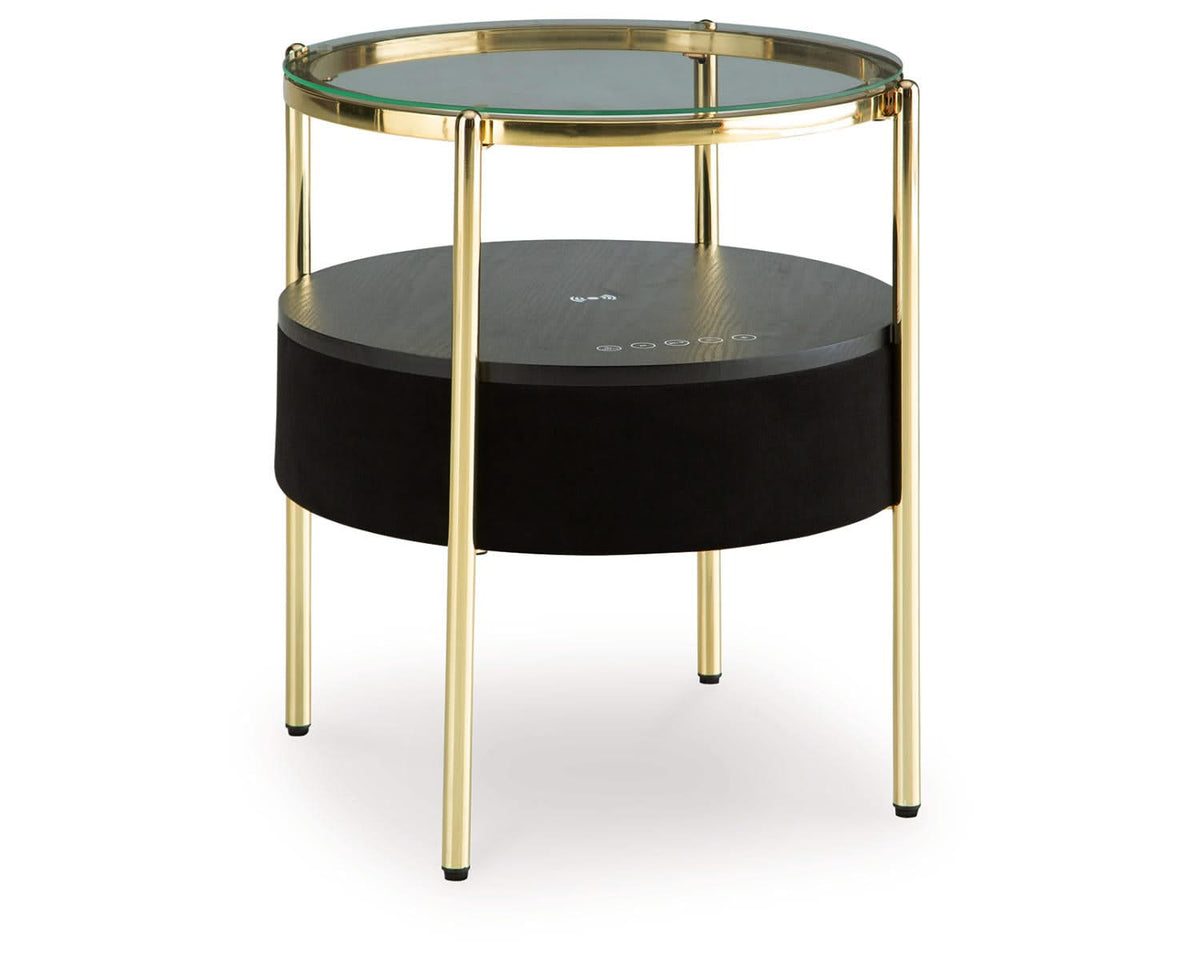 Nedman Accent Table with Speaker