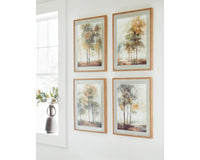 Arte de pared Bryneford (juego de 4)