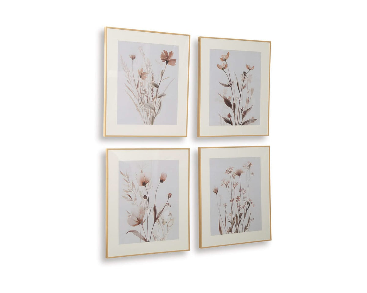 Arte de pared Chettings (juego de 4)