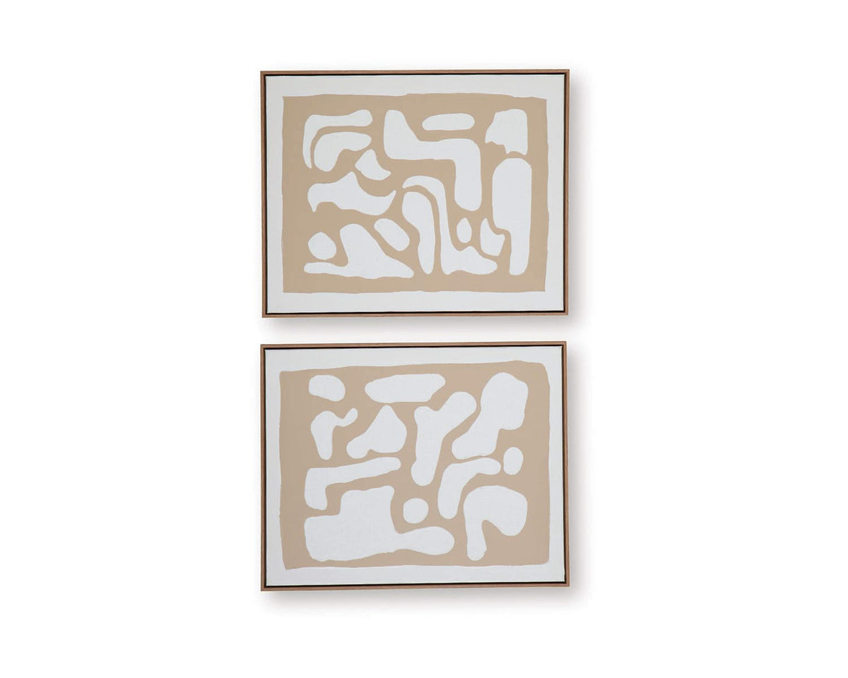 Arte de pared Waldett (juego de 2)