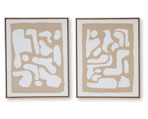 Arte de pared Waldett (juego de 2)