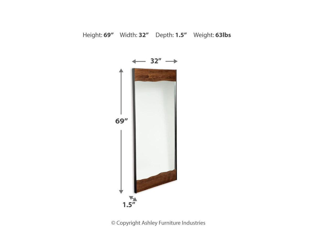 Panchali Floor Mirror
