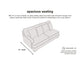Seccional de 2 piezas Lindyn con chaise longue