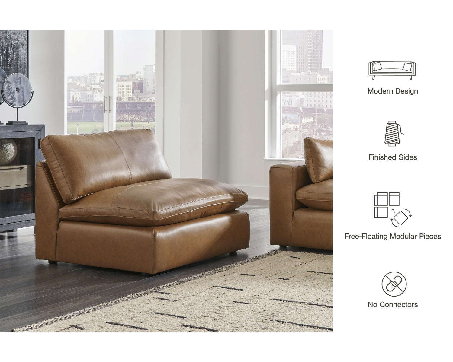 Sophie 5-Piece Sectional with Chaise