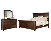 Porter King Panel Bed, Dresser and Mirror