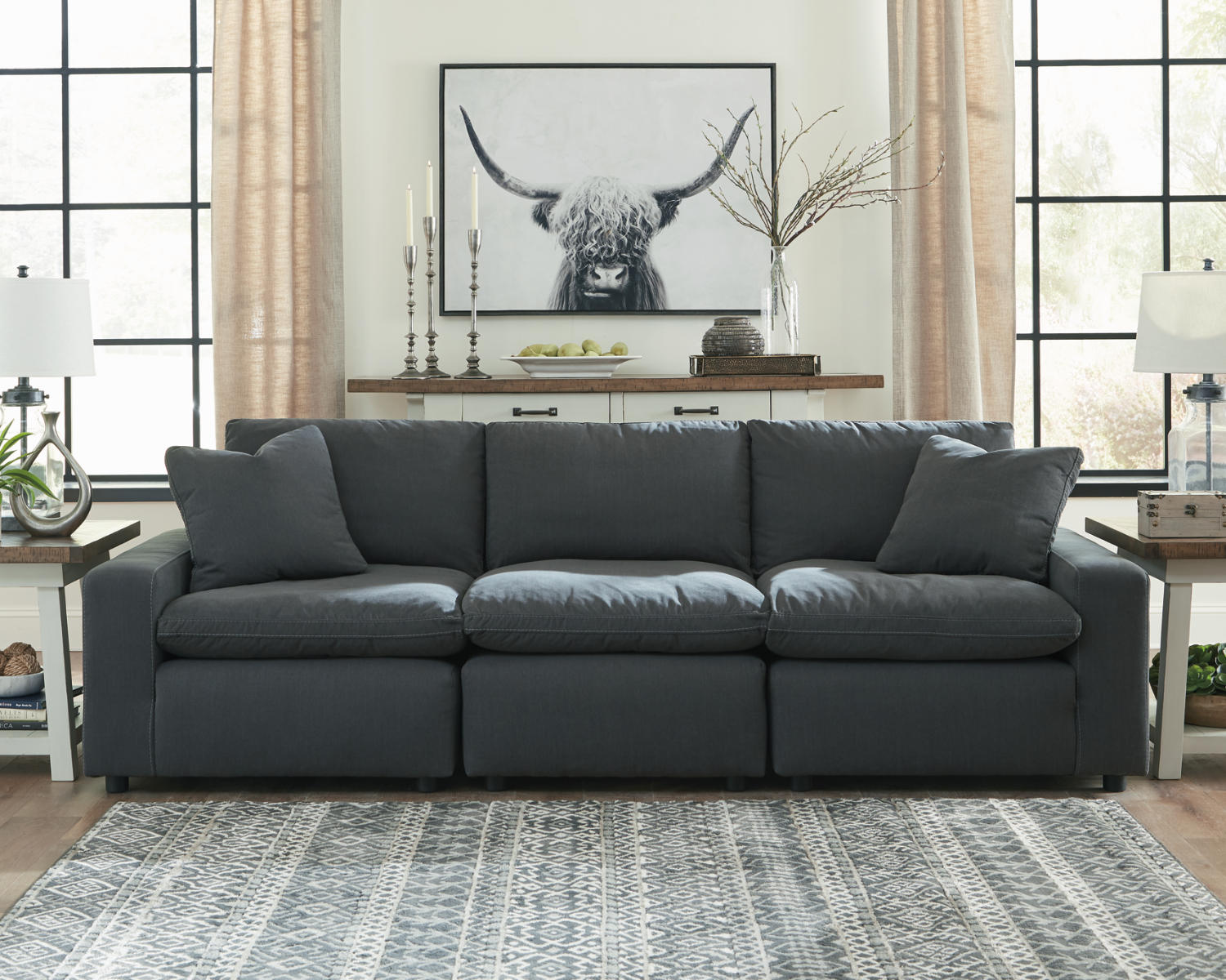 Savesto 3-Piece Sectional Sofa