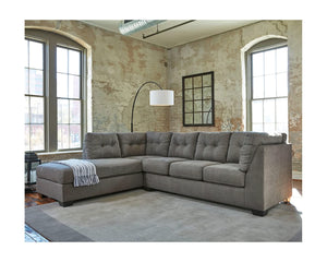 Seccional de 2 piezas Pitkin con chaise longue
