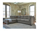Seccional de 2 piezas Pitkin con chaise longue
