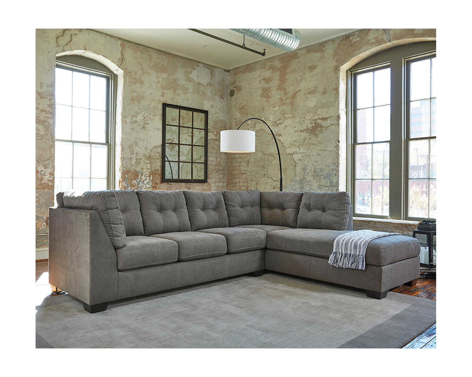 Pitkin 2-Piece Sectional with Chaise