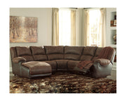 Nantahala 5-Piece Reclining Sectional with Chaise