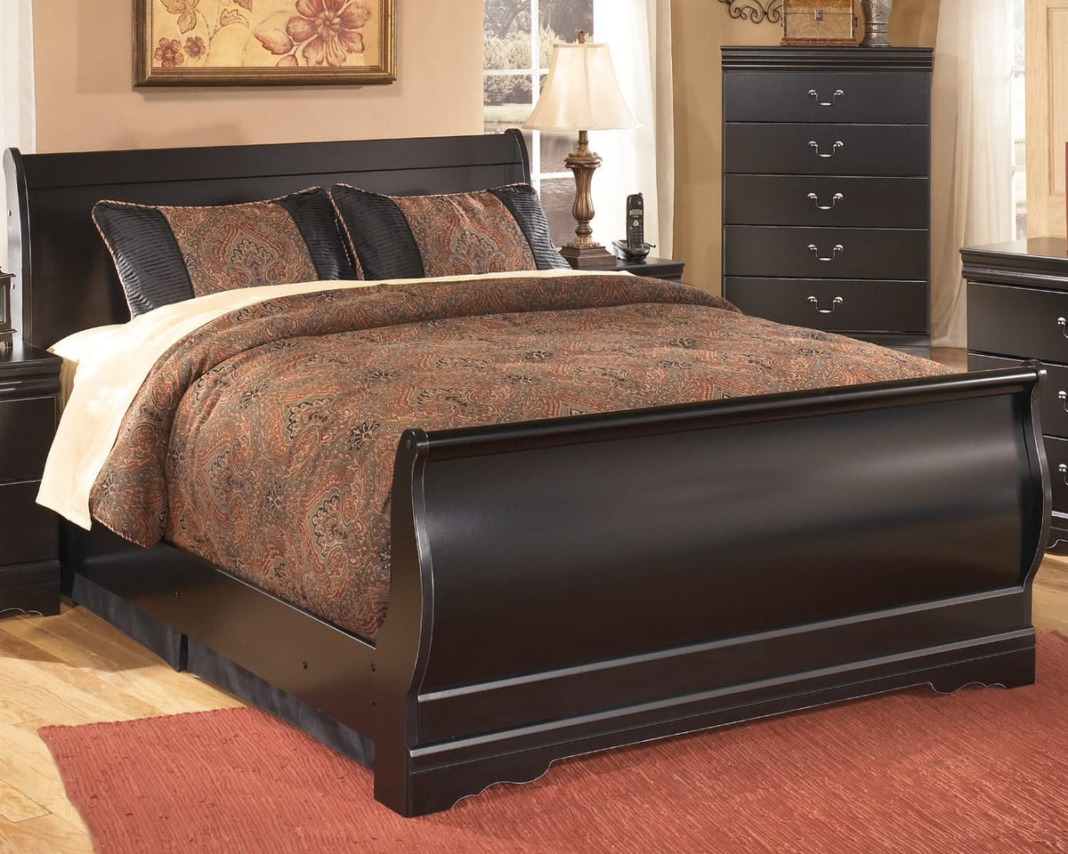 Cama tipo trineo completa Huey Vineyard