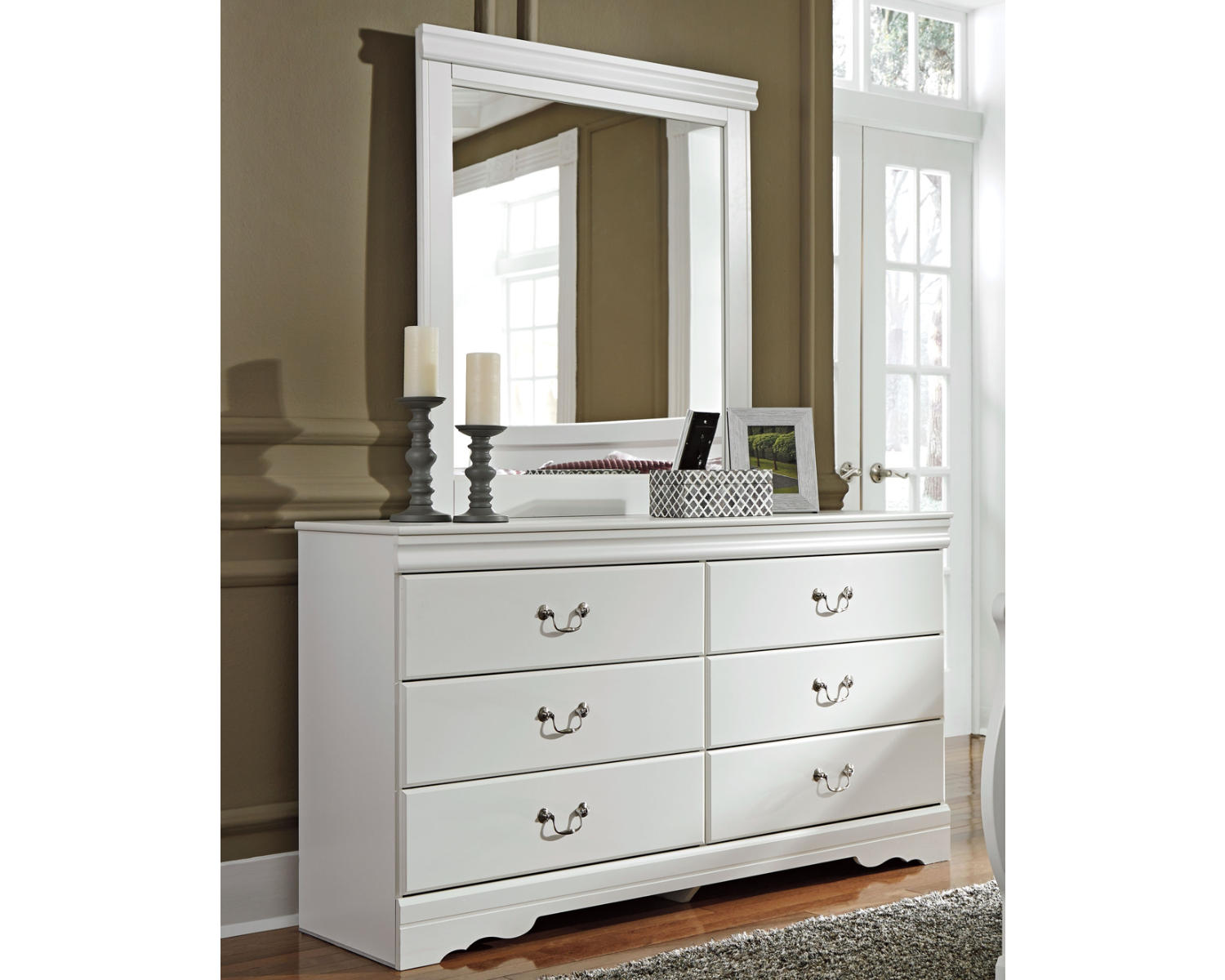 Anarasia Dresser and Mirror