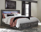 Cama Baystorm King con paneles y 4 cajones de almacenamiento
