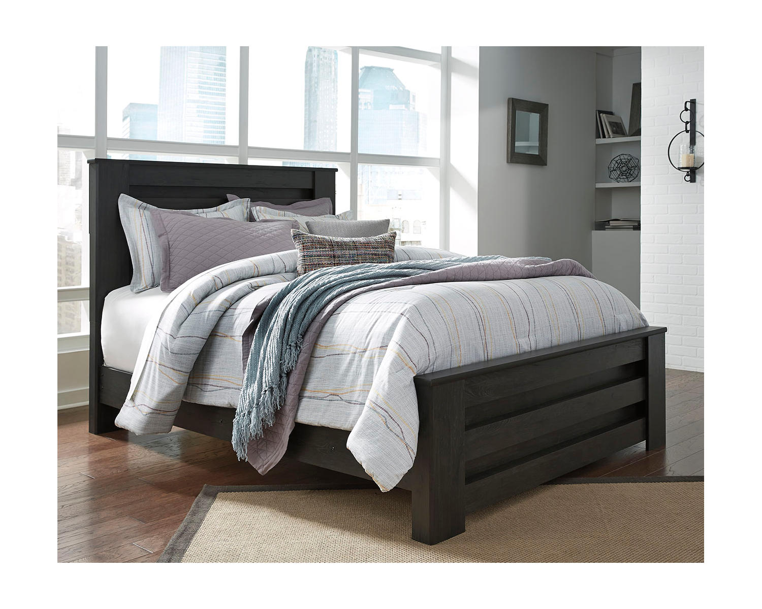 Brinxton Queen Panel Bed