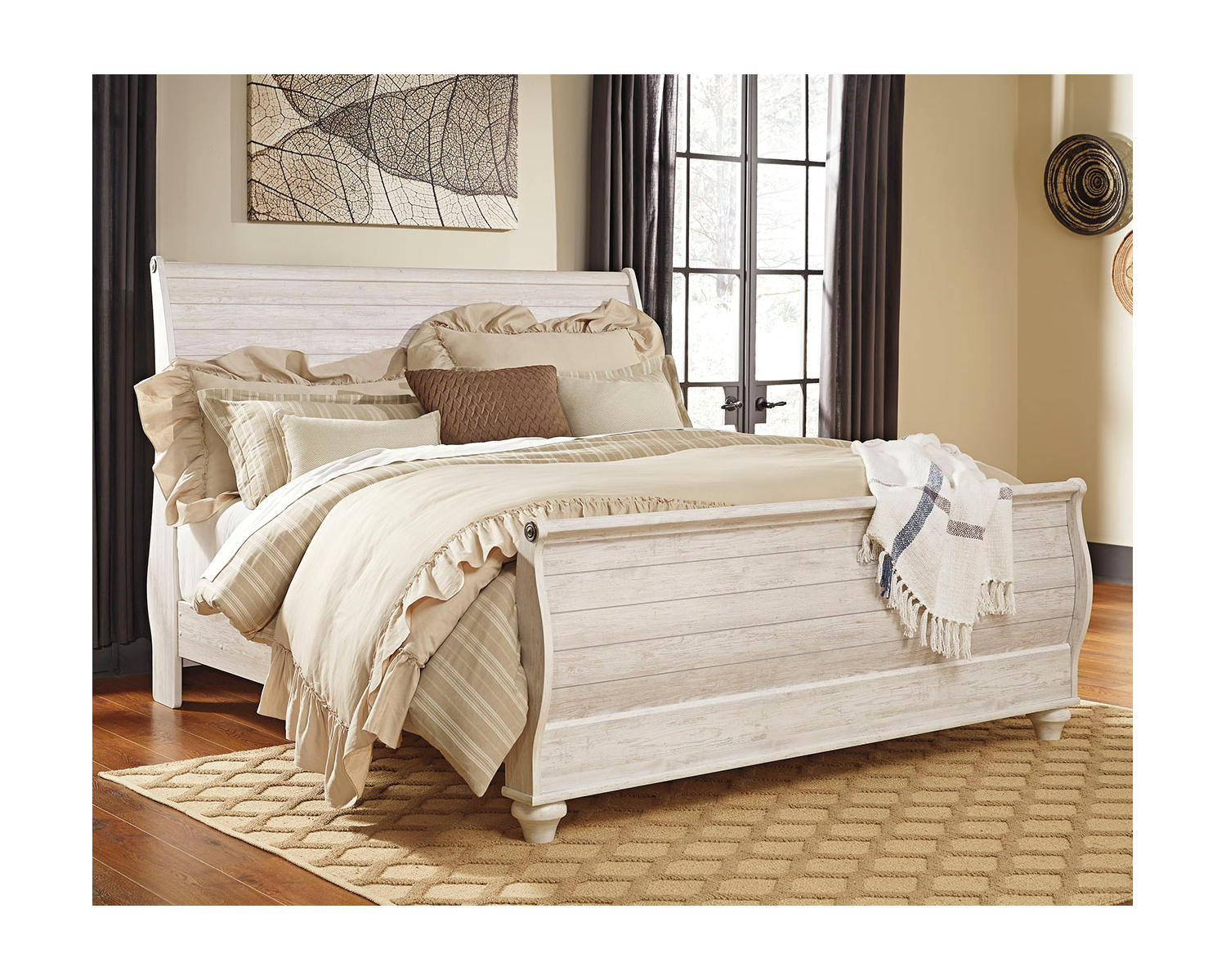 Willowton King Sleigh Bed