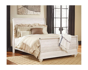 Willowton Queen Sleigh Bed
